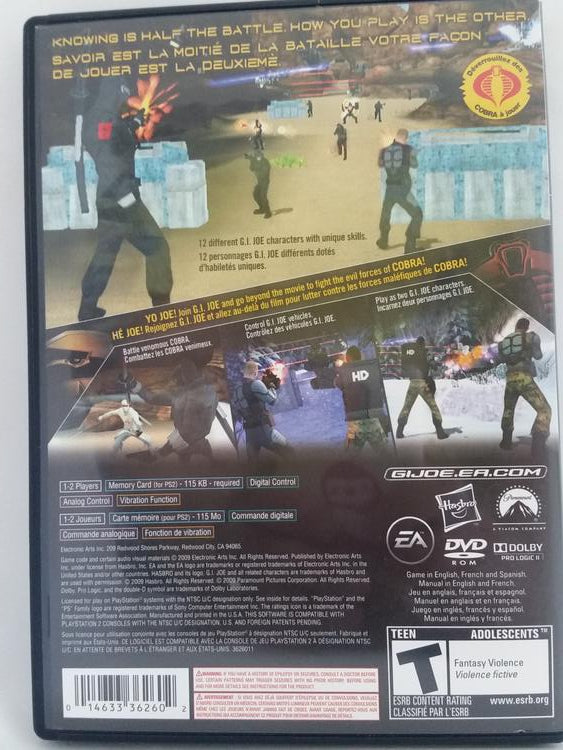 G.I. JOE RISE OF COBRA (COMPLETE IN BOX) (usagé)
