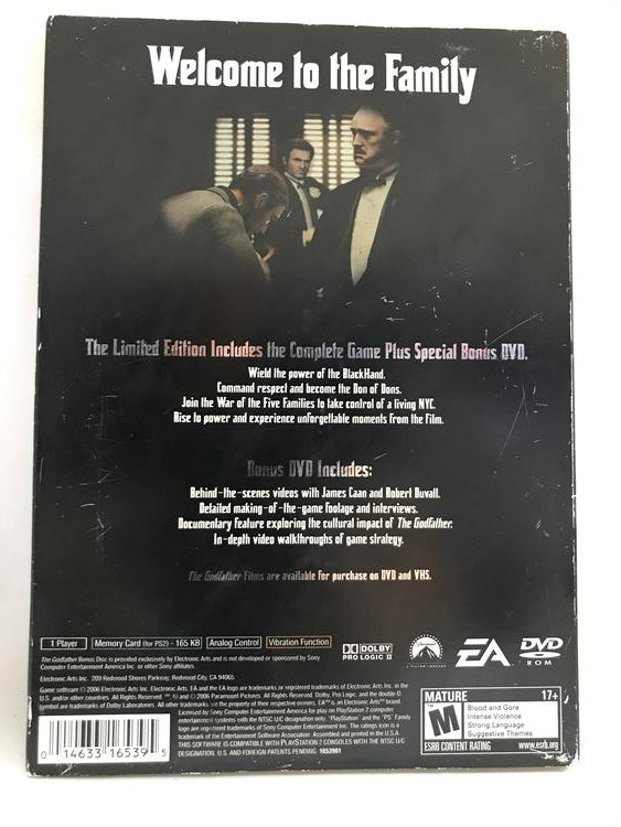 GODFATHER THE GAME LIMITED EDITION (WITH BOX)
