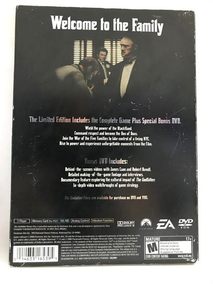 GODFATHER THE GAME LIMITED EDITION (WITH BOX)