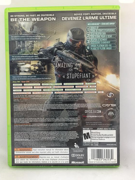 CRYSIS 2 (COMPLETE IN BOX)