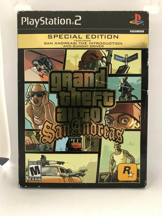 GRAND THEFT AUTO SAN ANDREAS SPECIAL EDITION (COMPLETE IN BOX)