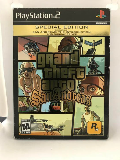 GRAND THEFT AUTO SAN ANDREAS SPECIAL EDITION (COMPLETE IN BOX)