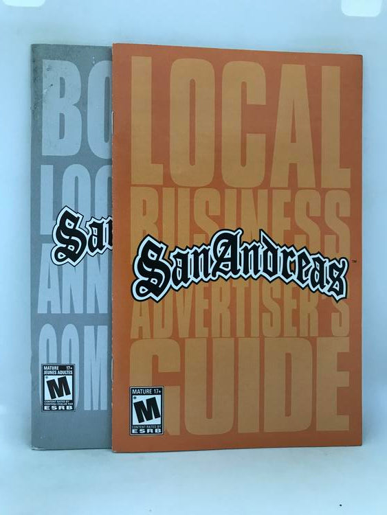GRAND THEFT AUTO SAN ANDREAS SPECIAL EDITION (COMPLETE IN BOX)