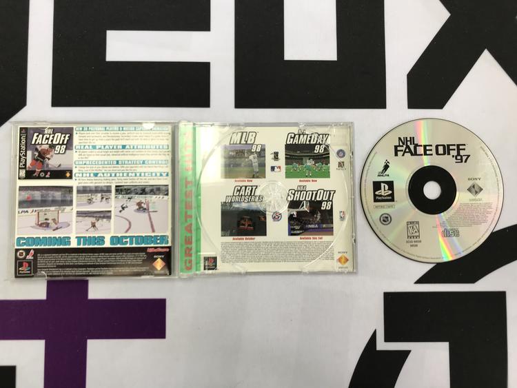 NHL FACEOFF 97 GREATEST HITS (COMPLETE IN BOX) (usagé)