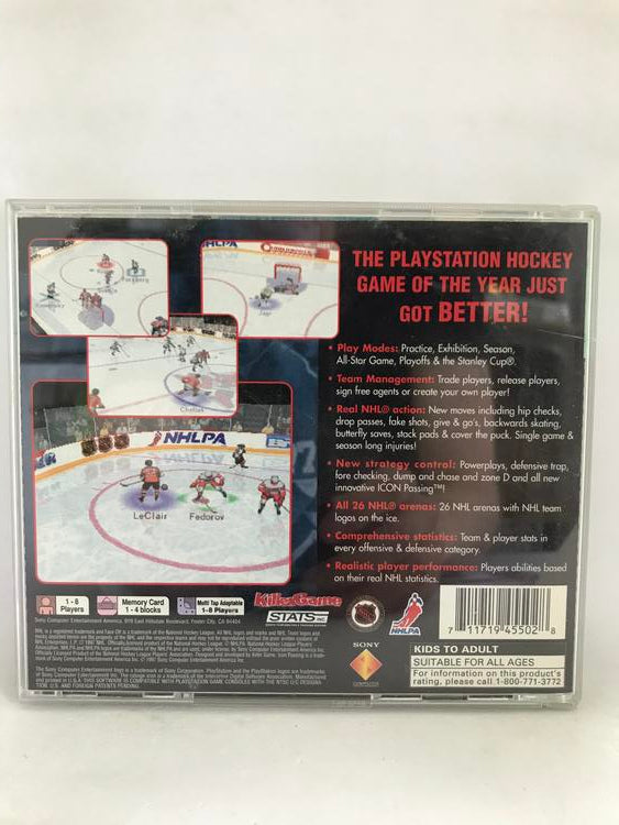 NHL FACEOFF 97 GREATEST HITS (COMPLETE IN BOX)