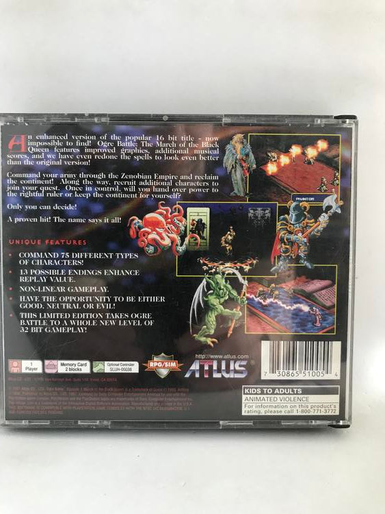 OGRE BATTLE (WITH BOX)