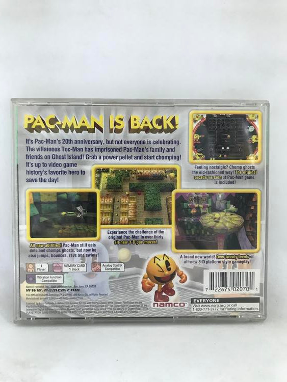 PAC-MAN WORLD GREATEST HITS (COMPLETE IN BOX)