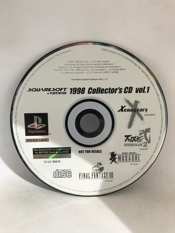 PARASITE EVE WITH COLLECTOR'S CD (COMPLETE IN BOX)