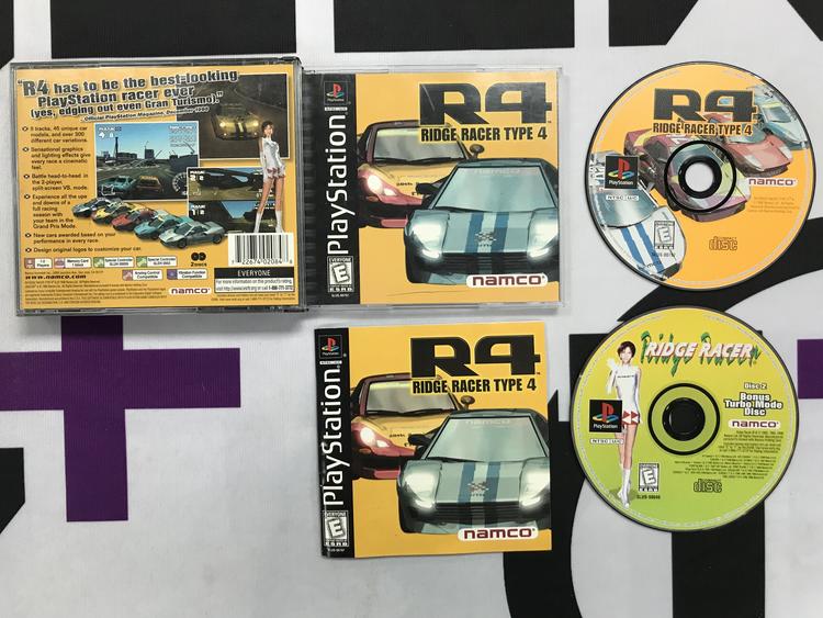 RIDGE RACER TYPE 4 (COMPLETE IN BOX) (usagé)