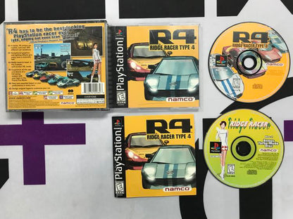 RIDGE RACER TYPE 4 (COMPLETE IN BOX) (usagé)