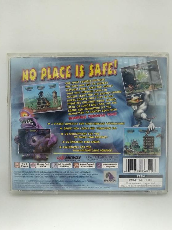 RAMPAGE THROUGH TIME (COMPLETE IN BOX) (usagé)