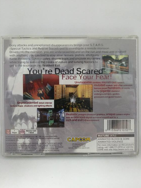 RESIDENT EVIL (COMPLETE IN BOX)
