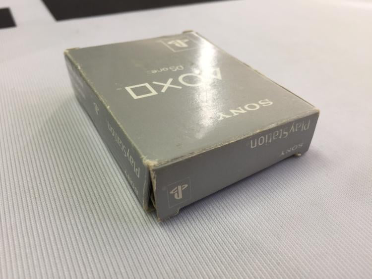 MEMORY CARD GREY SONY (WITH BOX) (PS1)