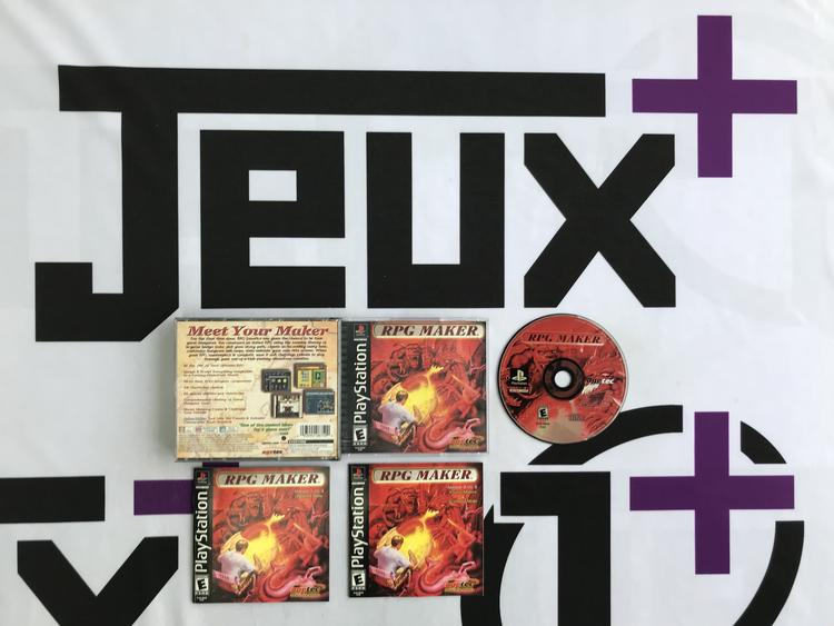 RPG MAKER (COMPLETE IN BOX) (usagé)