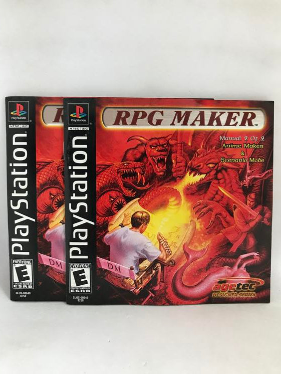 RPG MAKER (COMPLETE IN BOX) (usagé)
