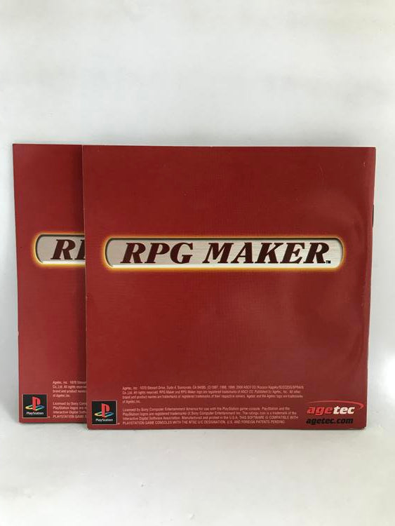 RPG MAKER (COMPLETE IN BOX) (usagé)