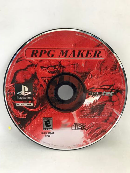 RPG MAKER (COMPLETE IN BOX) (usagé)