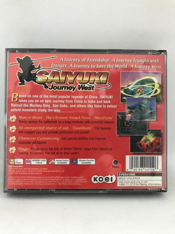 SAIYUKI JOURNEY WEST (COMPLETE IN BOX) (usagé)