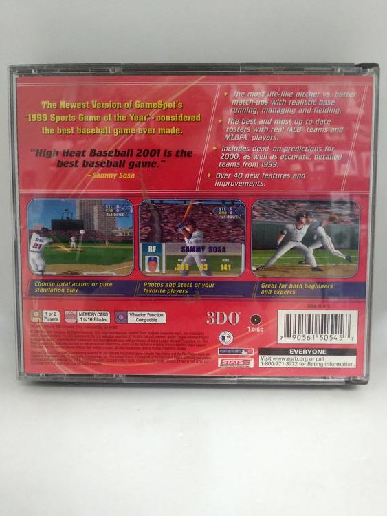 SAMMY SOSA HIGH HEAT BASEBALL 2001 (COMPLETE IN BOX)