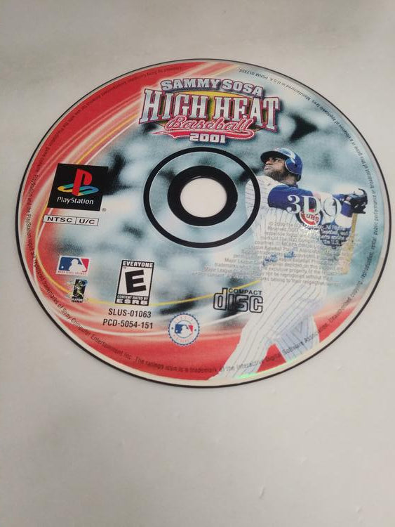 SAMMY SOSA HIGH HEAT BASEBALL 2001 (COMPLETE IN BOX) (usagé)