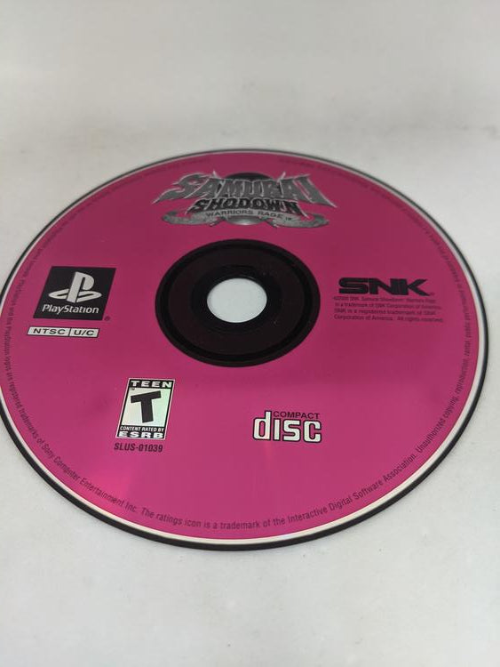 SAMURAI SHODOWN WARRIOR'S RAGE (COMPLETE IN BOX)