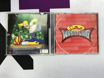 THE SIMPSONS WRESTLING (WITH BOX) (usagé)