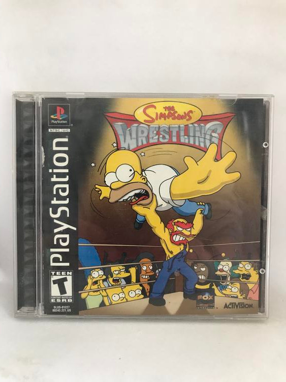 THE SIMPSONS WRESTLING (WITH BOX) (usagé)