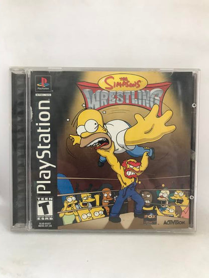 THE SIMPSONS WRESTLING (WITH BOX) (usagé)