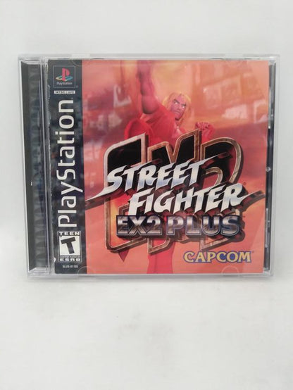 STREET FIGHTER EX 2 PLUS (COMPLETE IN BOX) (usagé)