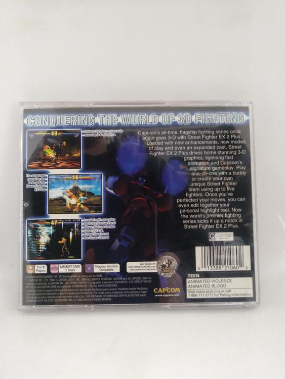 STREET FIGHTER EX 2 PLUS (COMPLETE IN BOX) (usagé)