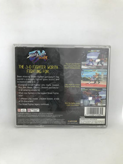 STREET FIGHTER EX PLUS ALPHA (WITH BOX) (usagé)