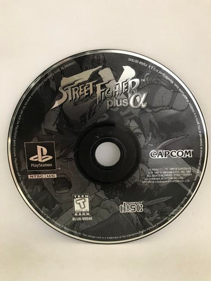 STREET FIGHTER EX PLUS ALPHA (WITH BOX) (usagé)