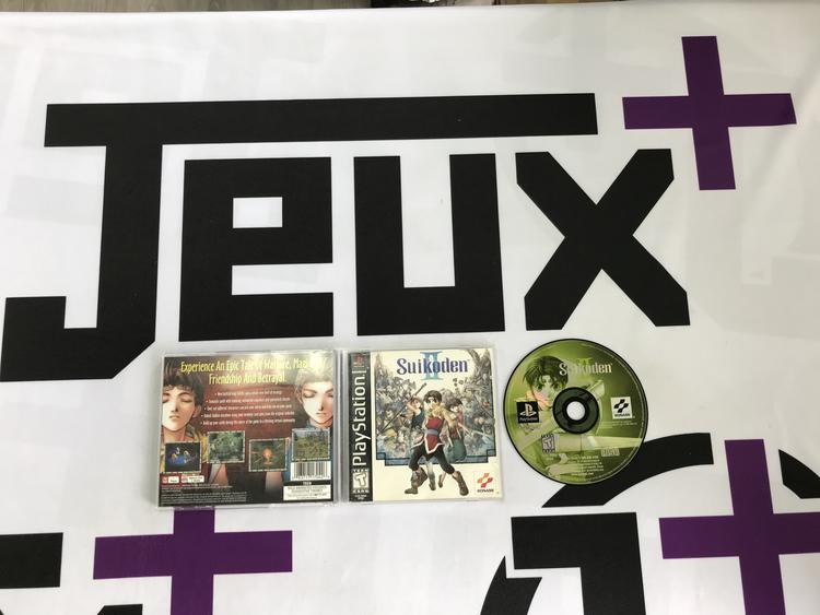 SUIKODEN II (COMPLETE IN BOX) (usagé)