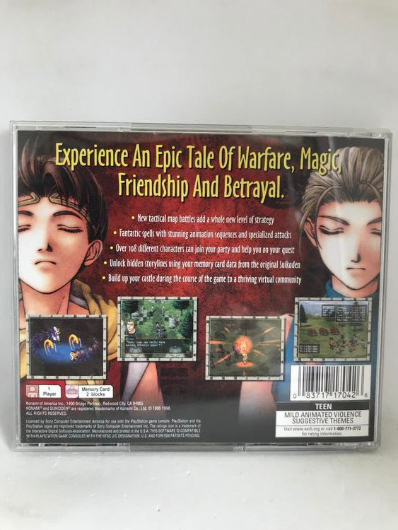 SUIKODEN II (COMPLETE IN BOX)