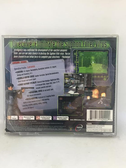 SYPHON FILTER GREATEST HITS (COMPLETE IN BOX)