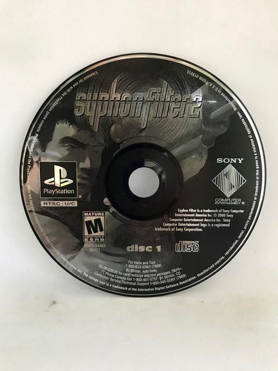 SYPHON FILTER 2 GREATEST HITS (COMPLETE IN BOX) (usagé)