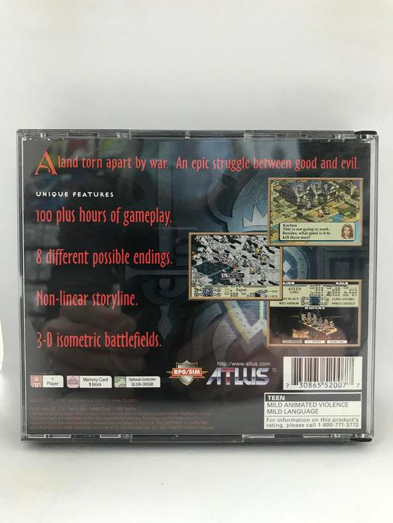 TACTICS OGRE (COMPLETE IN BOX)