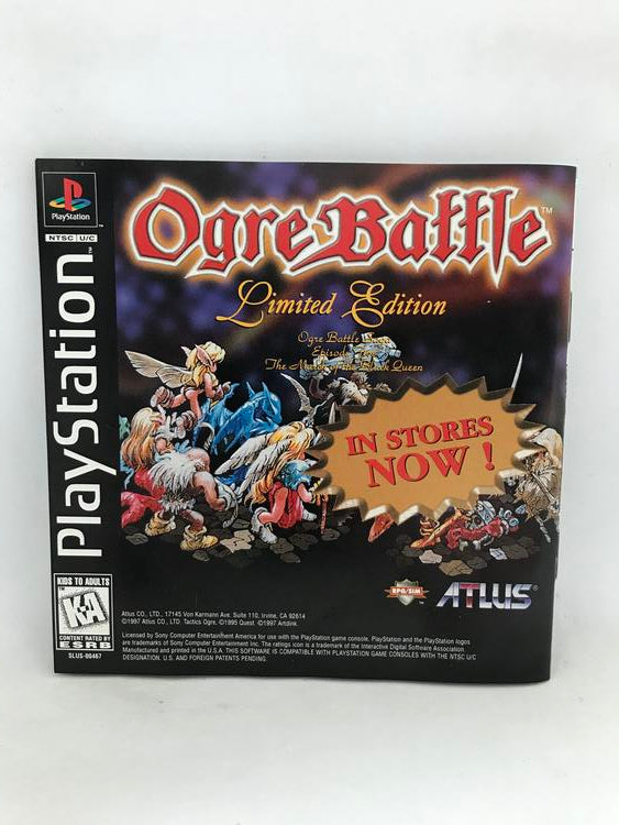 TACTICS OGRE (COMPLETE IN BOX)