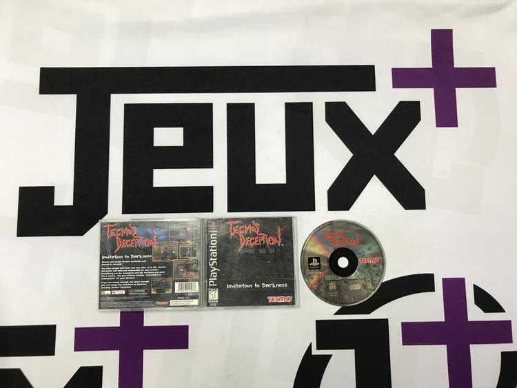 TECMO'S DECEPTION INVITATION TO DARKNESS (COMPLETE IN BOX) (usagé)