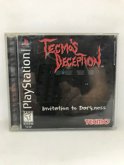 TECMO'S DECEPTION INVITATION TO DARKNESS (COMPLETE IN BOX) (usagé)