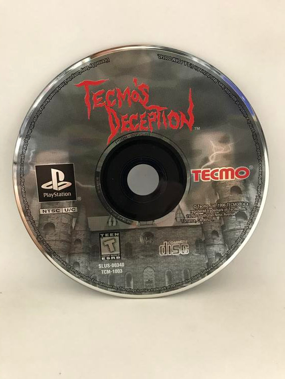 TECMO'S DECEPTION INVITATION TO DARKNESS (COMPLETE IN BOX) (usagé)