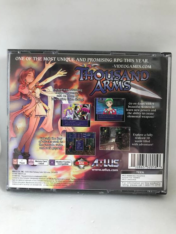 THOUSAND ARMS (COMPLETE IN BOX)