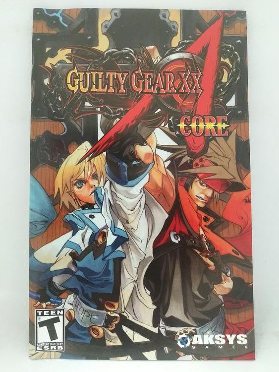 GUILTY GEAR XX ACCENT CORE (COMPLETE IN BOX)