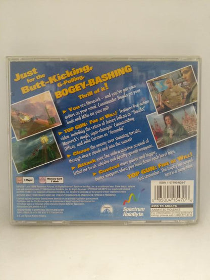 TOP GUN FIRE AT WILL (COMPLETE IN BOX)