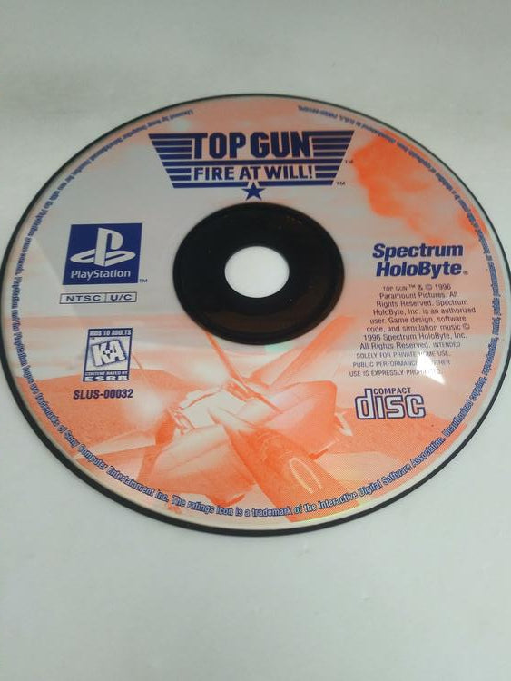 TOP GUN FIRE AT WILL (COMPLETE IN BOX)