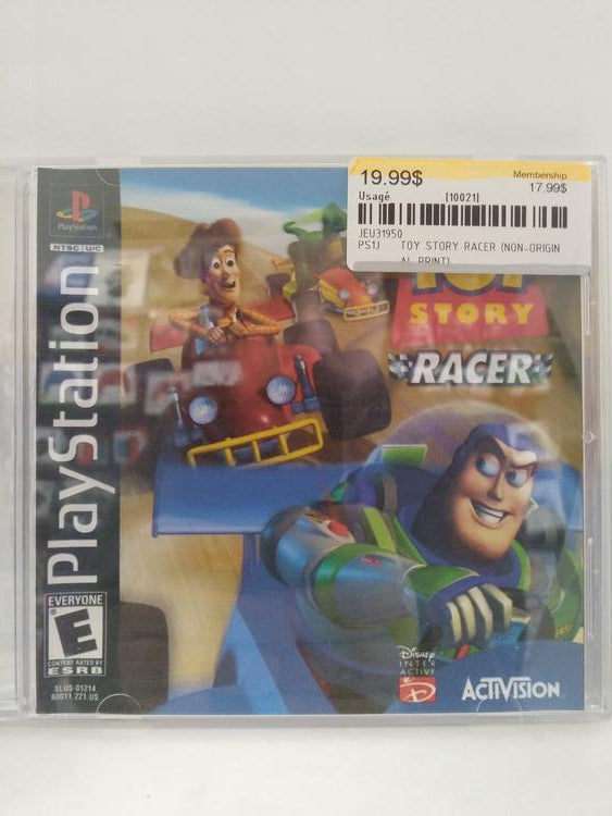 TOY STORY RACER (NON-ORIGINAL PRINT) (usagé)