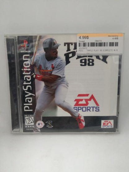 TRIPLE PLAY 98 (COMPLETE IN BOX)