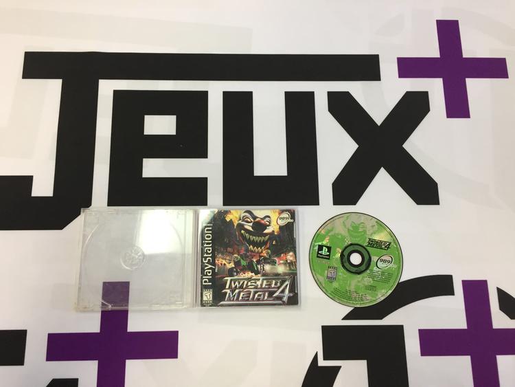 TWISTED METAL 4 (WITH BOX) (usagé)