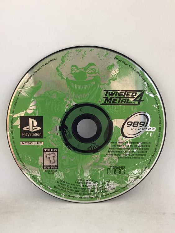 TWISTED METAL 4 (WITH BOX)