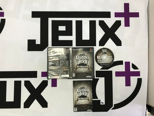 GUITAR HERO METALLICA (COMPLETE IN BOX) (usagé)